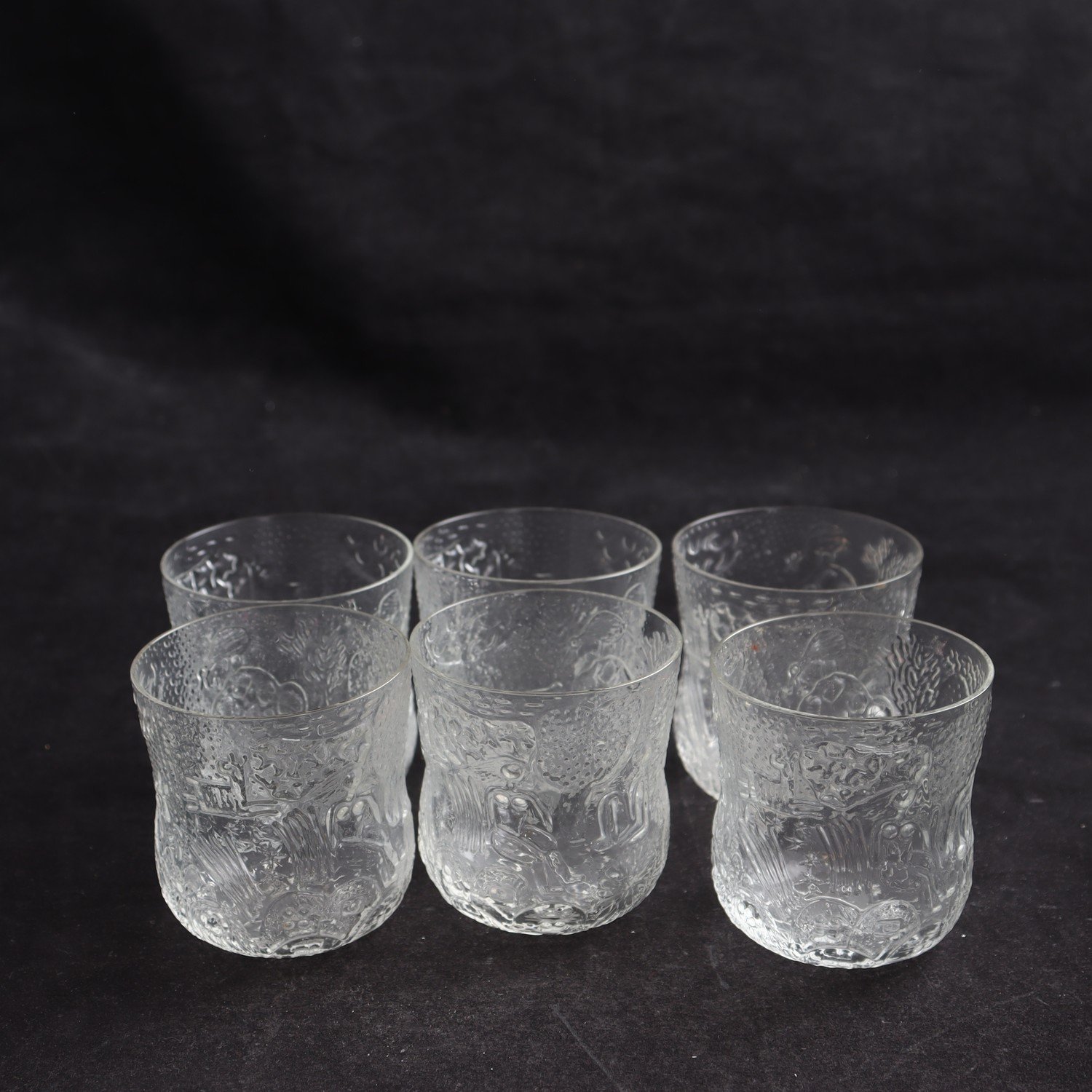 Glas, Flora, Oiva Toikka, Notsjö, 6 st. Samfraktas ej.