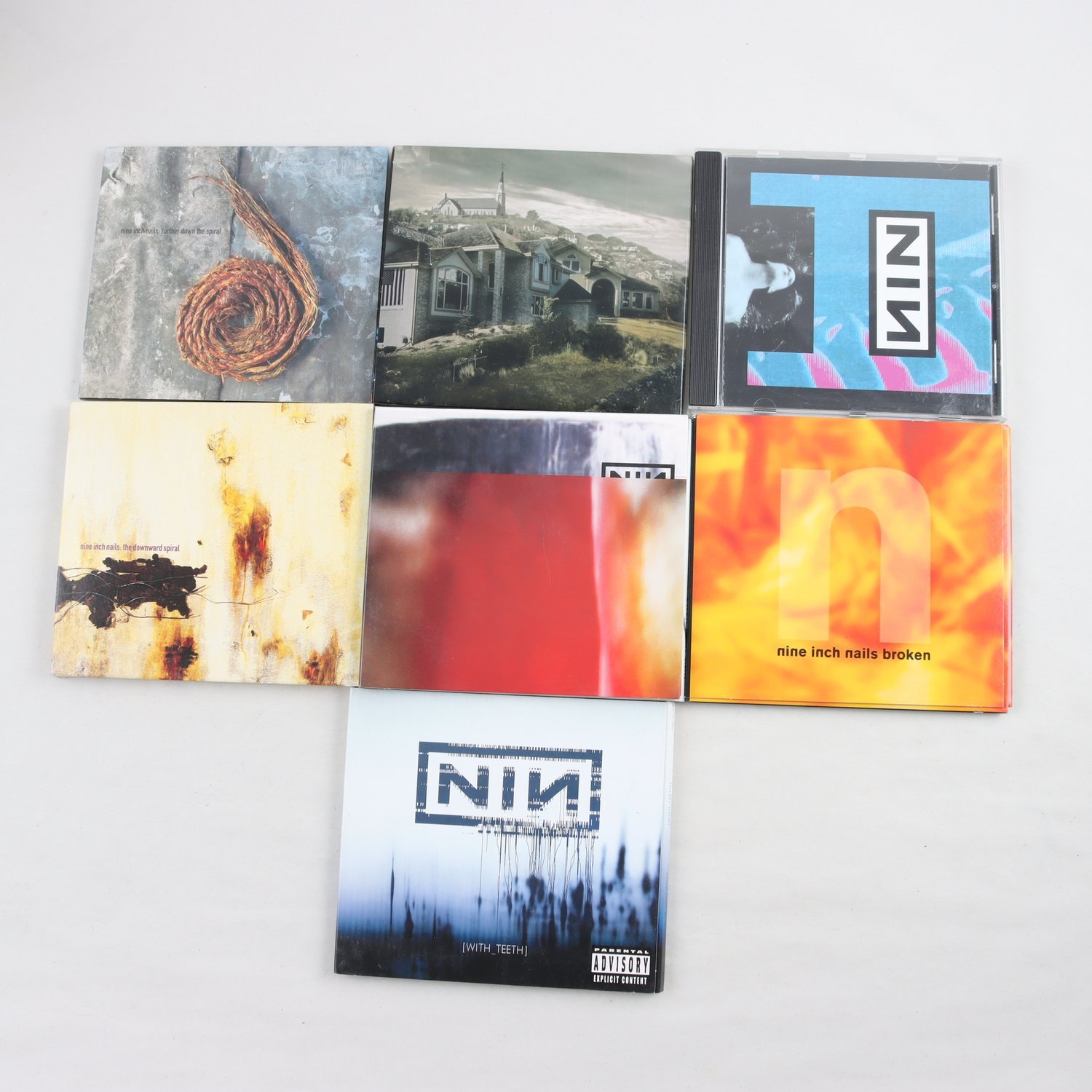 CD Nine Inch Nails, 8 titlar