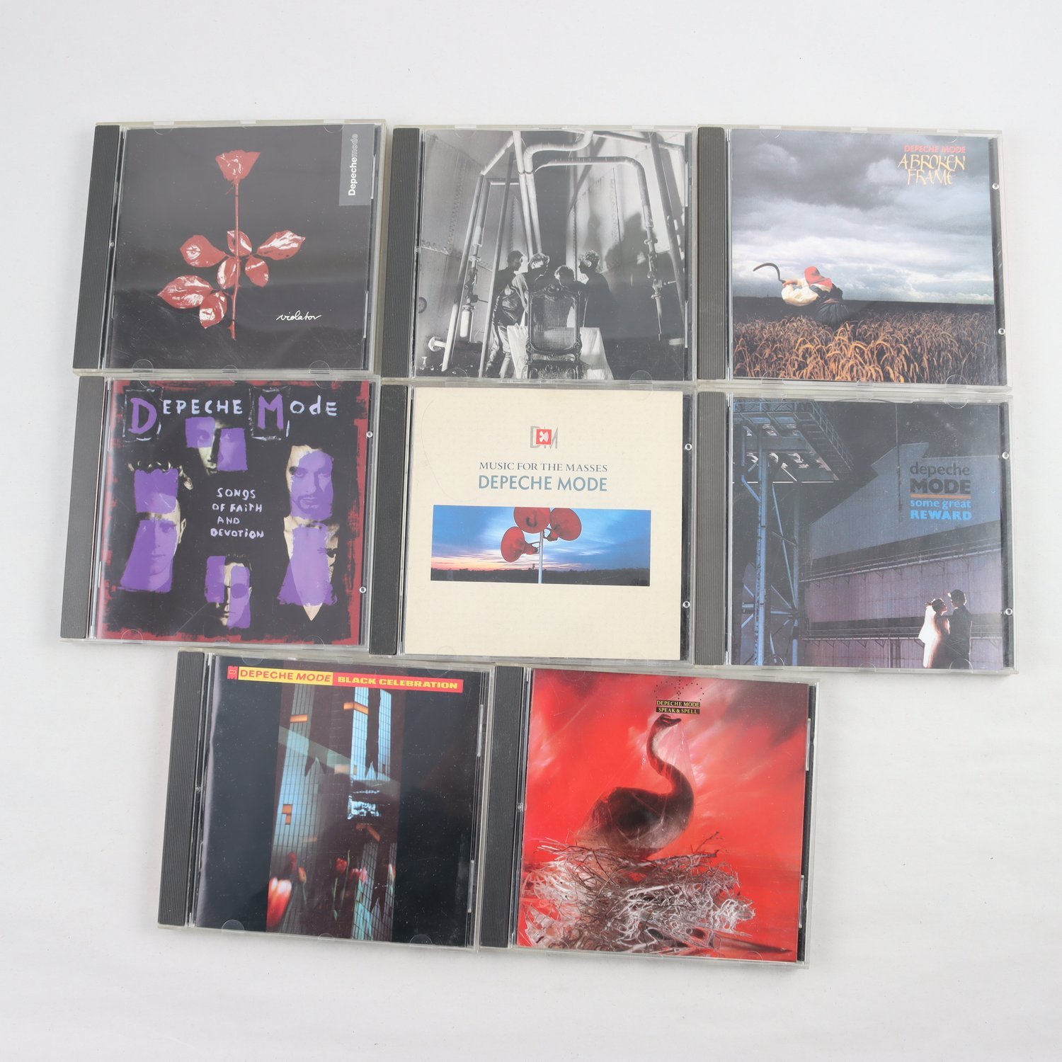 CD Depeche Mode, 8 titlar