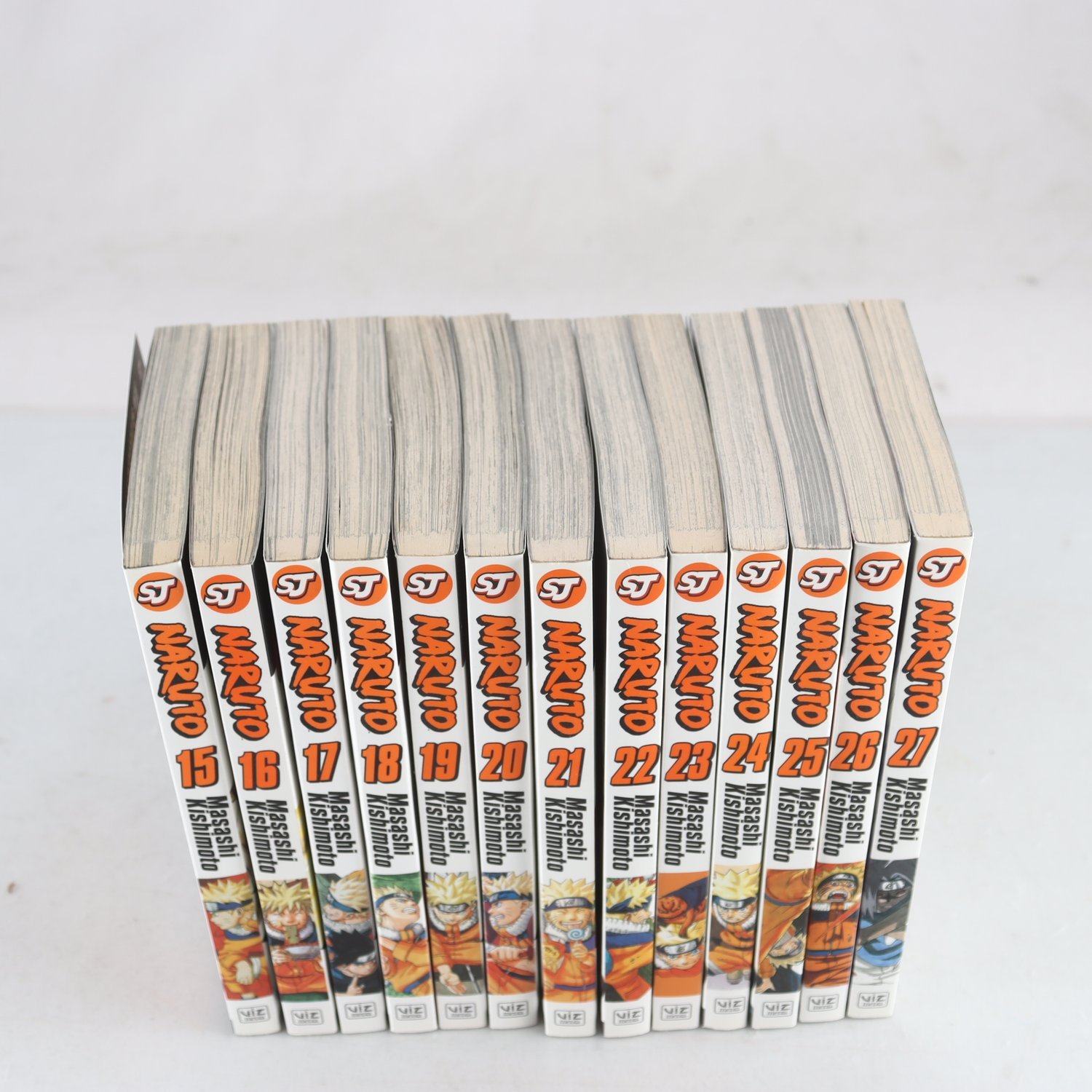 Naruto, Masashi Kishimoto, Vol. 15-27