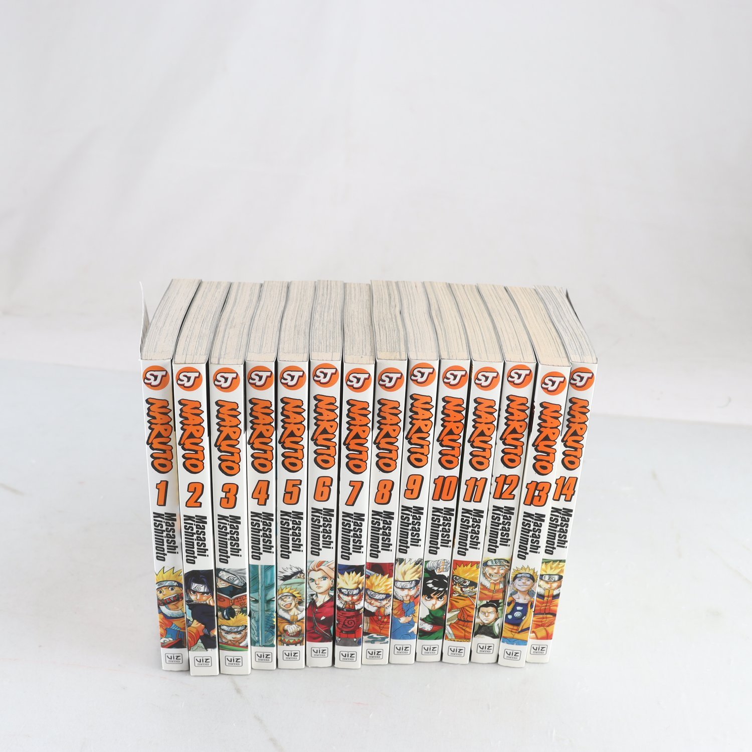 Naruto, Masashi Kishimoto, Vol. 1-14