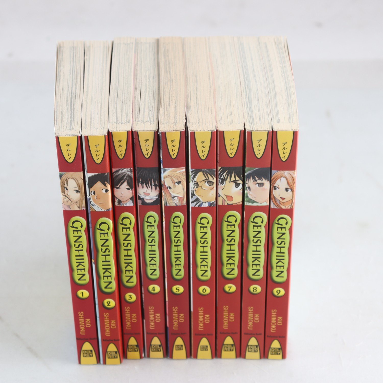 Genshiken, Kio Shimoku, Vol. 1-9