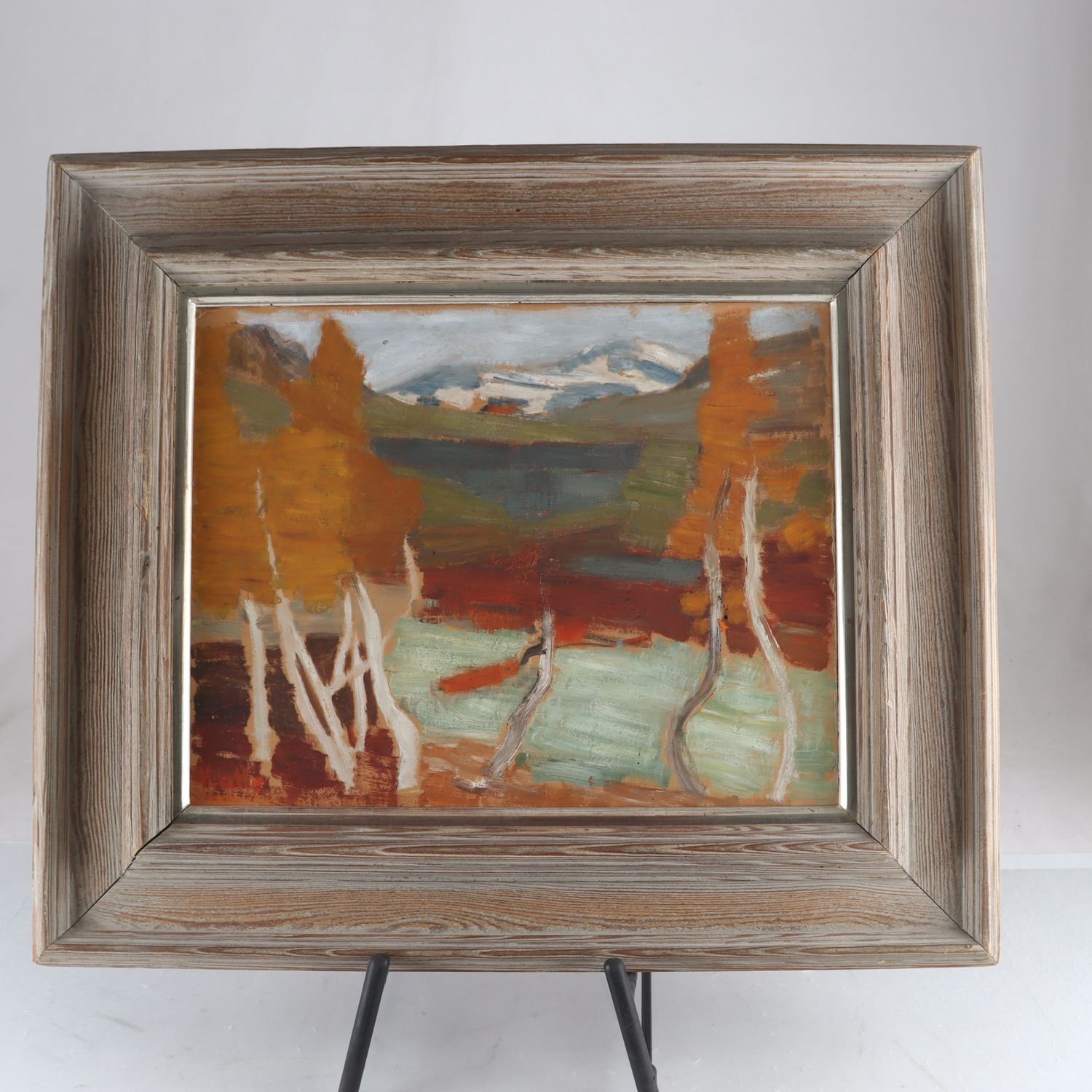 Olja på pannå, Kalle Hedberg, (1894-1959), signerad. Endast avhämtning.