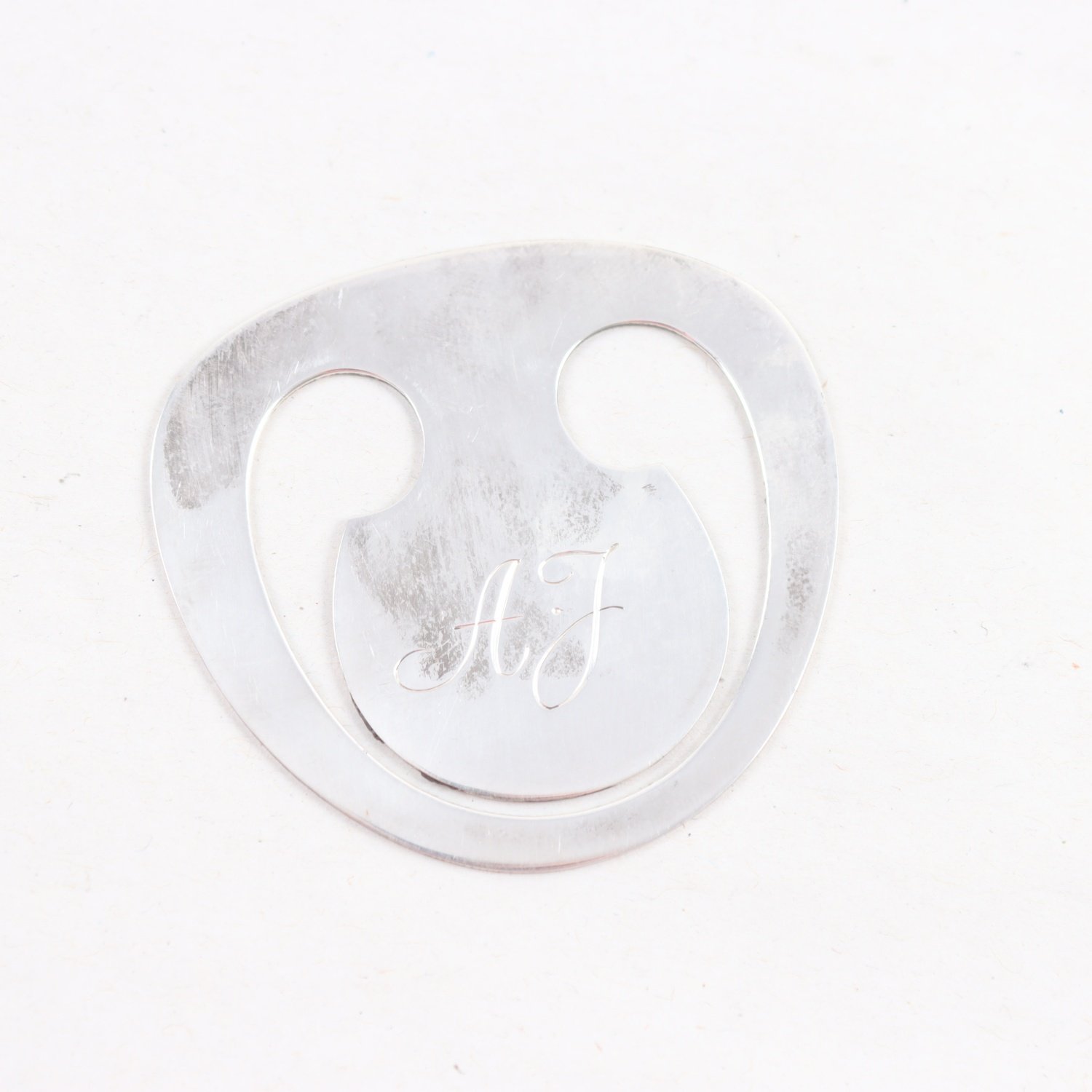 Sedelklämma, Silver, Vikt: 13,3g