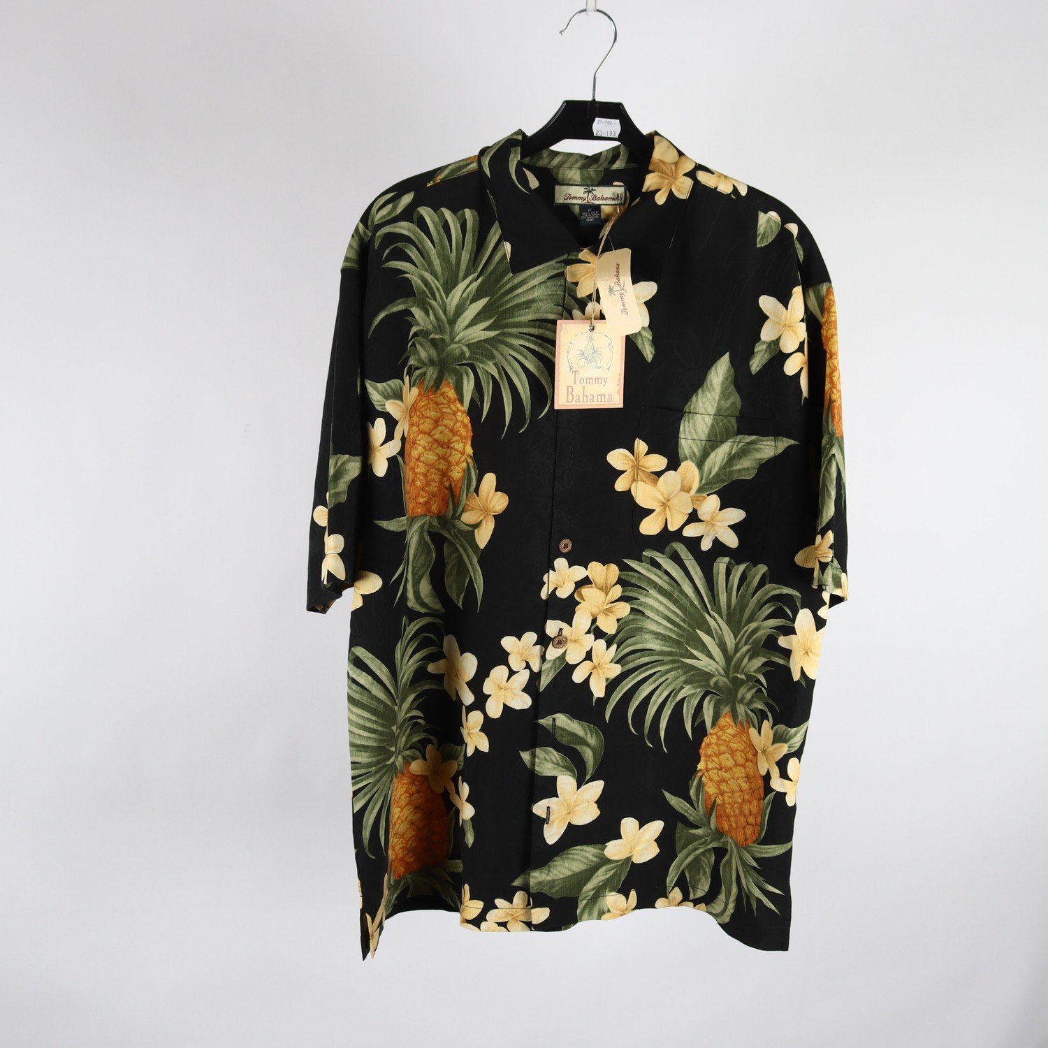 Skjorta, Tommy Bahama, 100% silke, stl. M