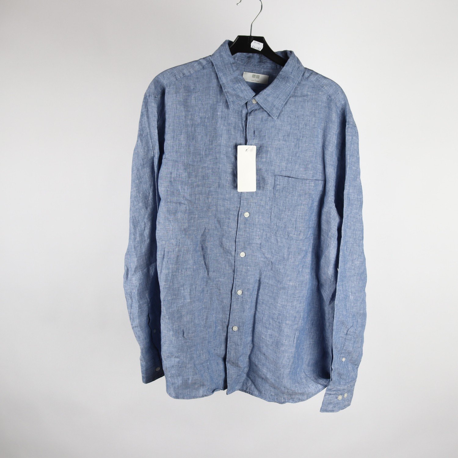 Skjorta, Uniqlo, 100% lin, stl. L