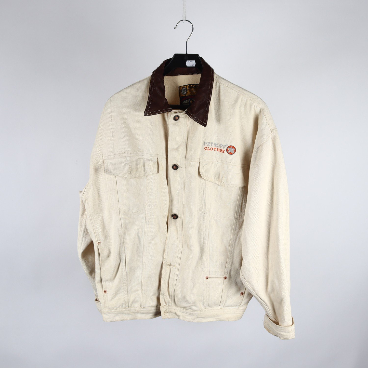 Jeansjacka, Petroff Clothes, vintage, stl. XL