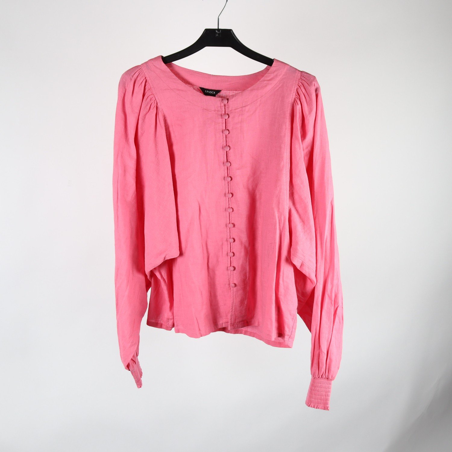 Blus, Lindex, rosa, lin, stl. M
