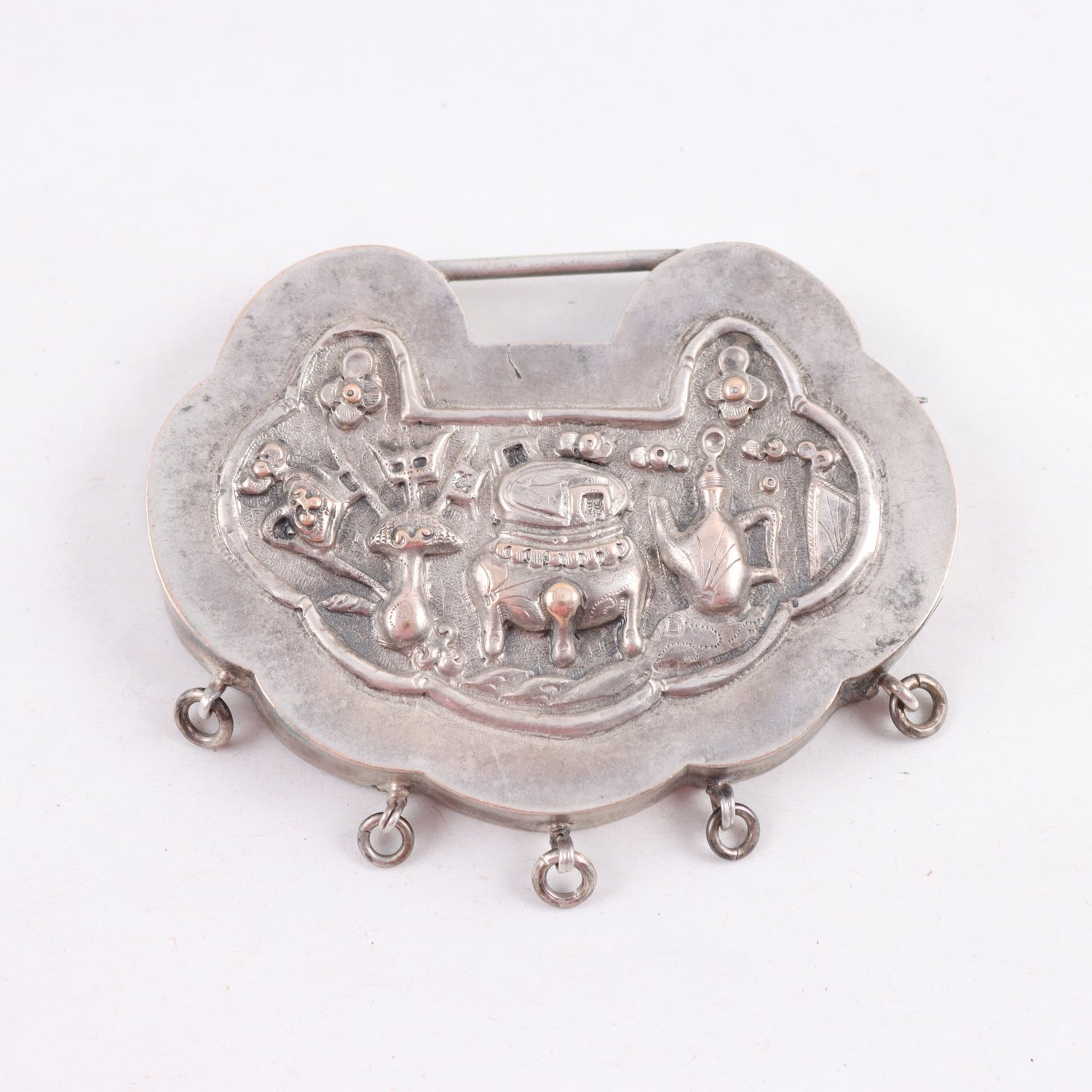Brosch, Silver, Vikt: 27,2g