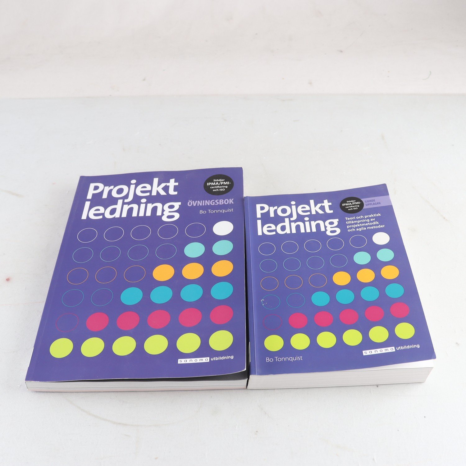 Bo Tonnquist, Projektledning, huvudbok & övningsbok