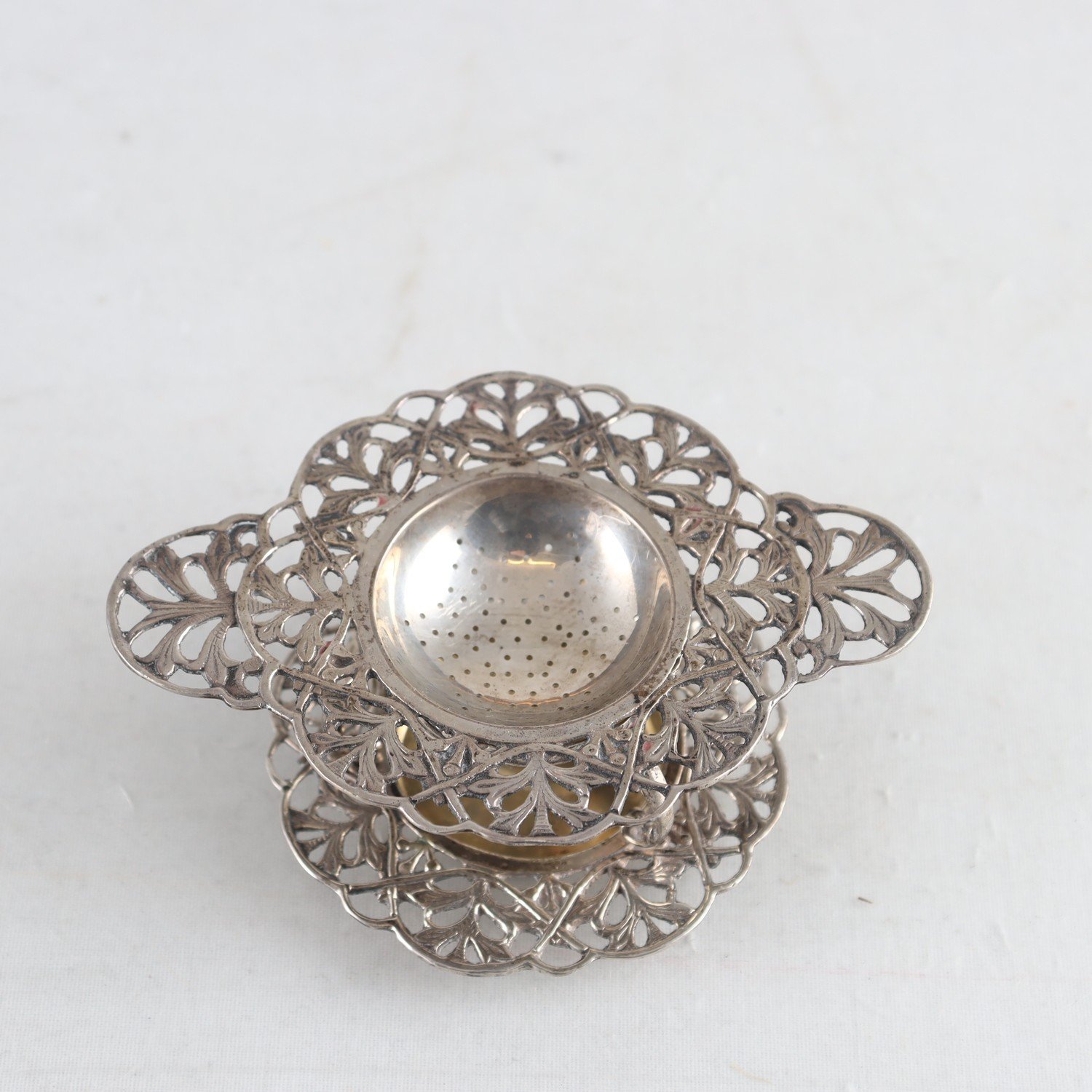 Tesil med ställ, silver, GEWE, 1945