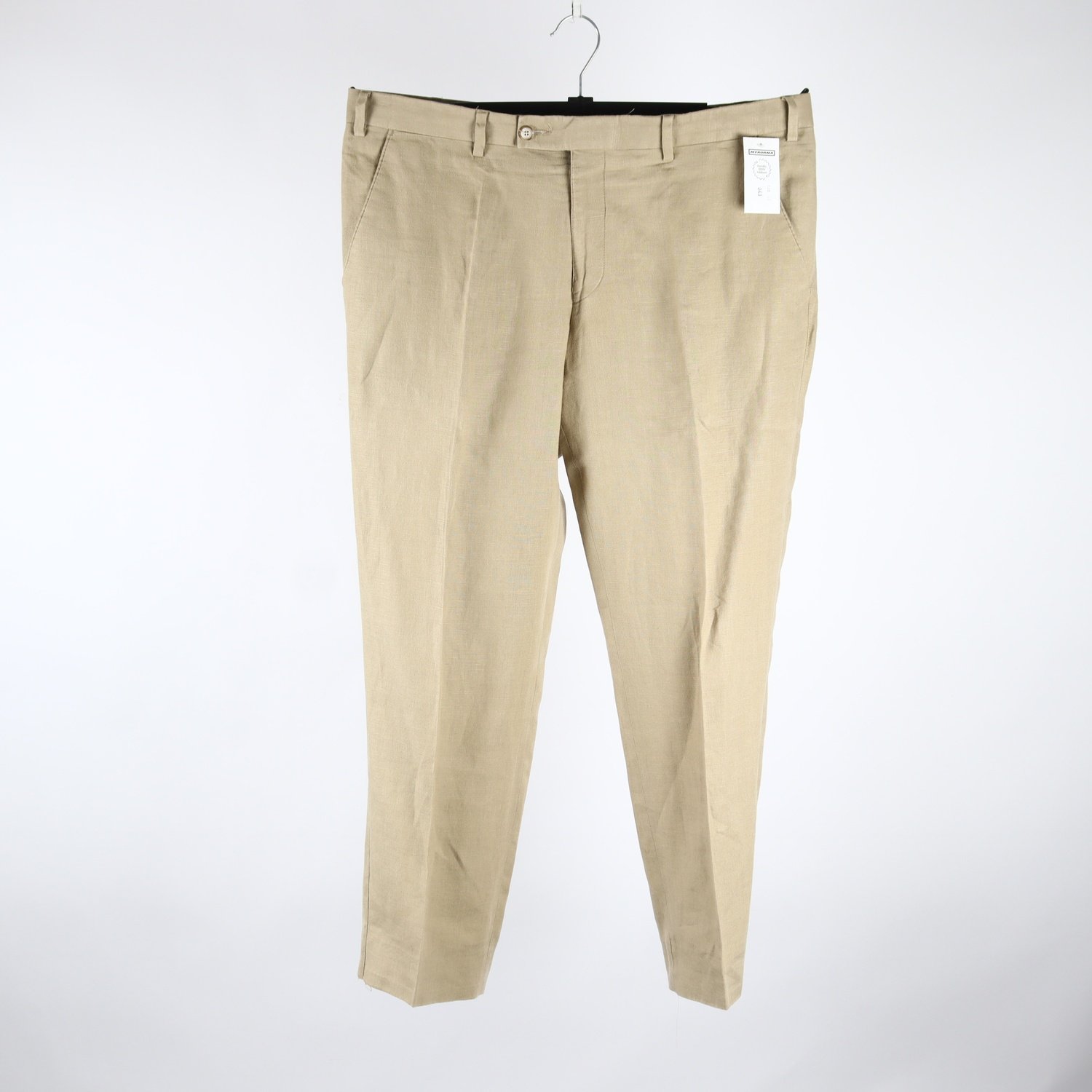 Byxor, Oscar Jacobson, beige, lin, stl. 104