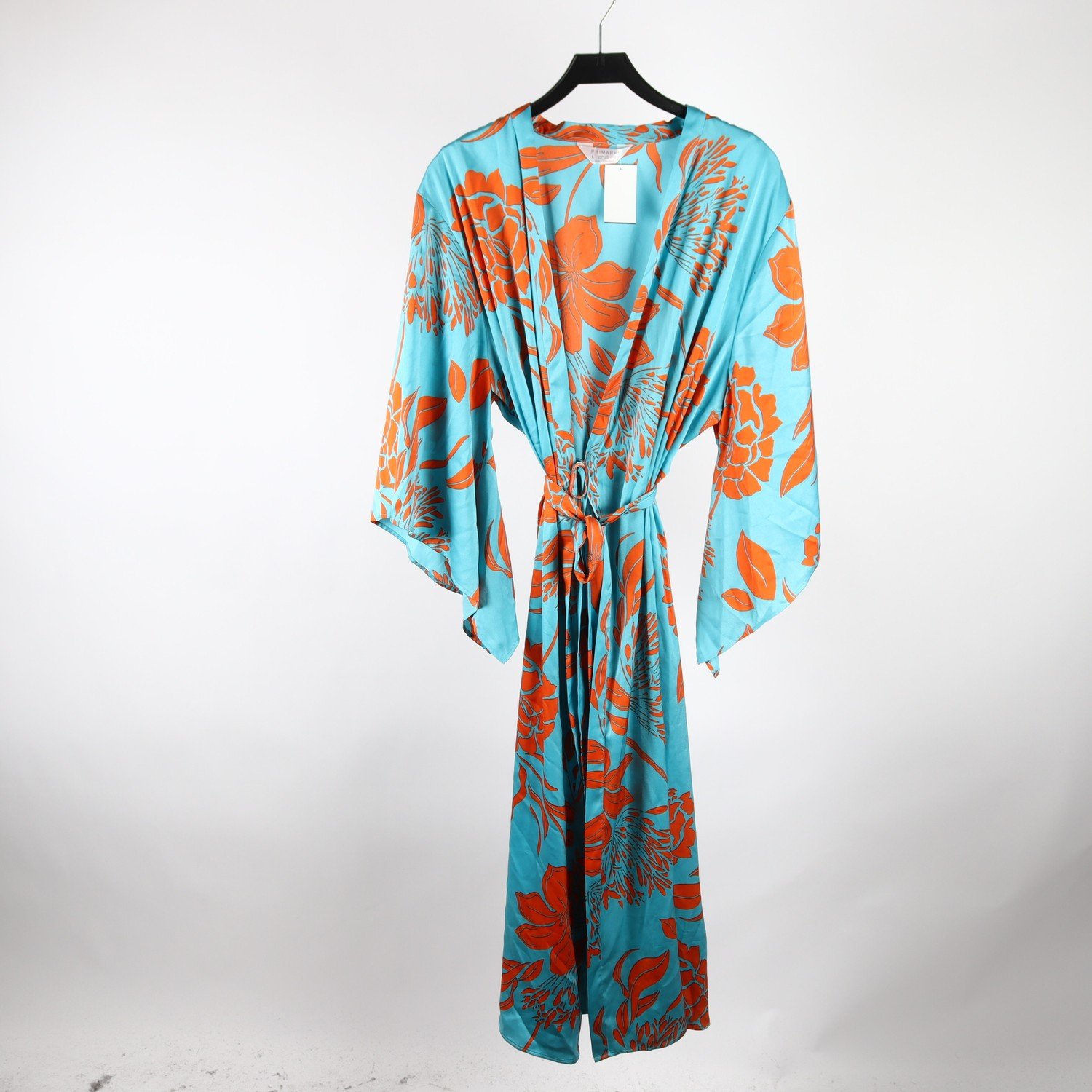 Kimono, Primark, blå, orange, stl. L