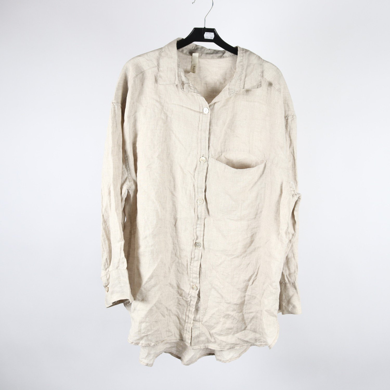 Skjorta, kay/day, 100% lin, stl. M