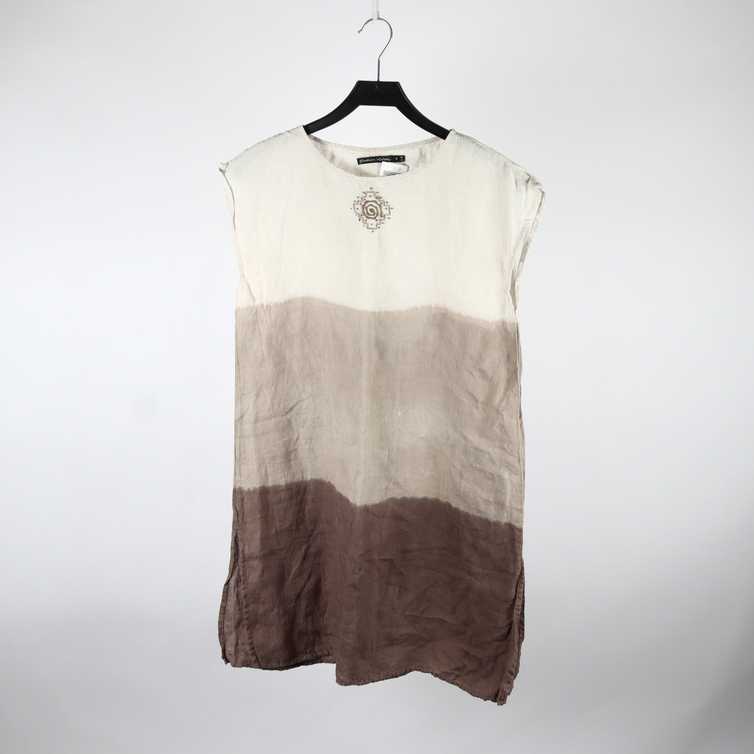 Klänning, Gudrun Sjödèn, beige, brun, stl. S