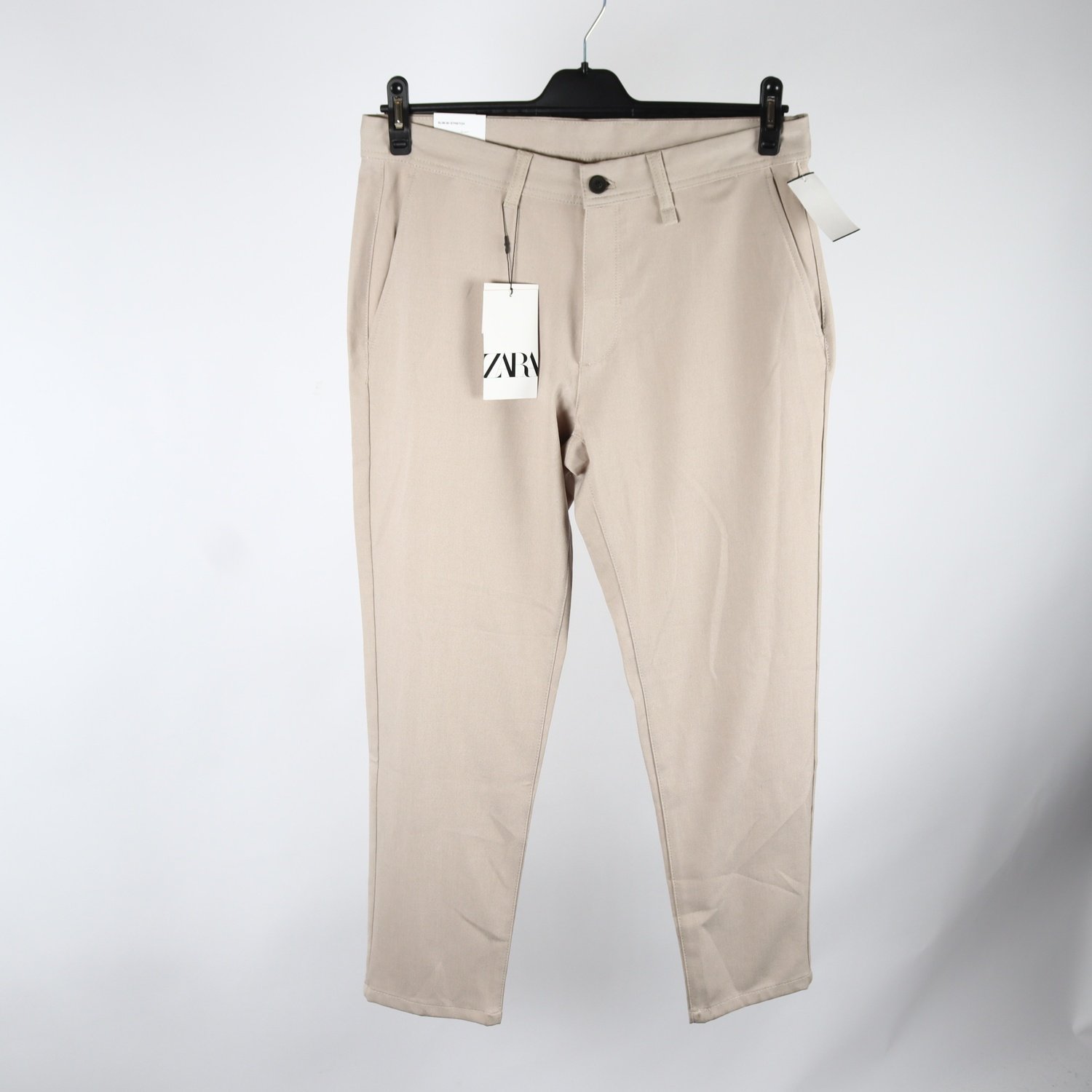 Byxor, Zara, beige, stl. 42