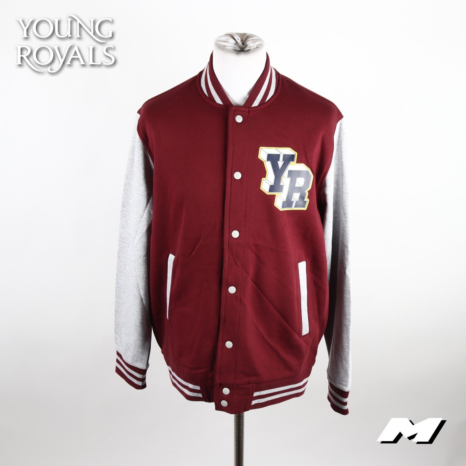 Mjuk baseballjacka, Young Royals, stl XL
