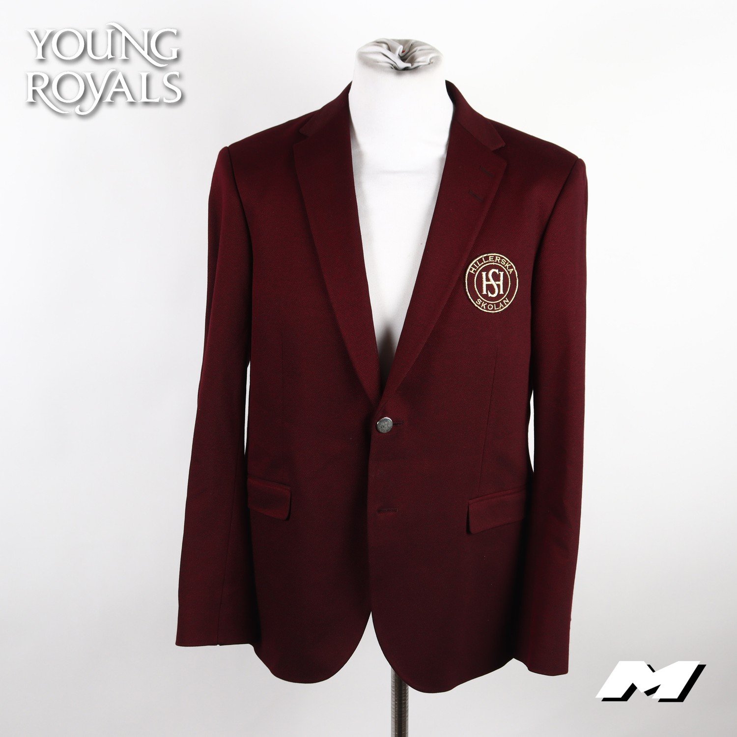Husfars kavaj från inspelningarna av Young Royals, Tiger of Sweden, stl 52