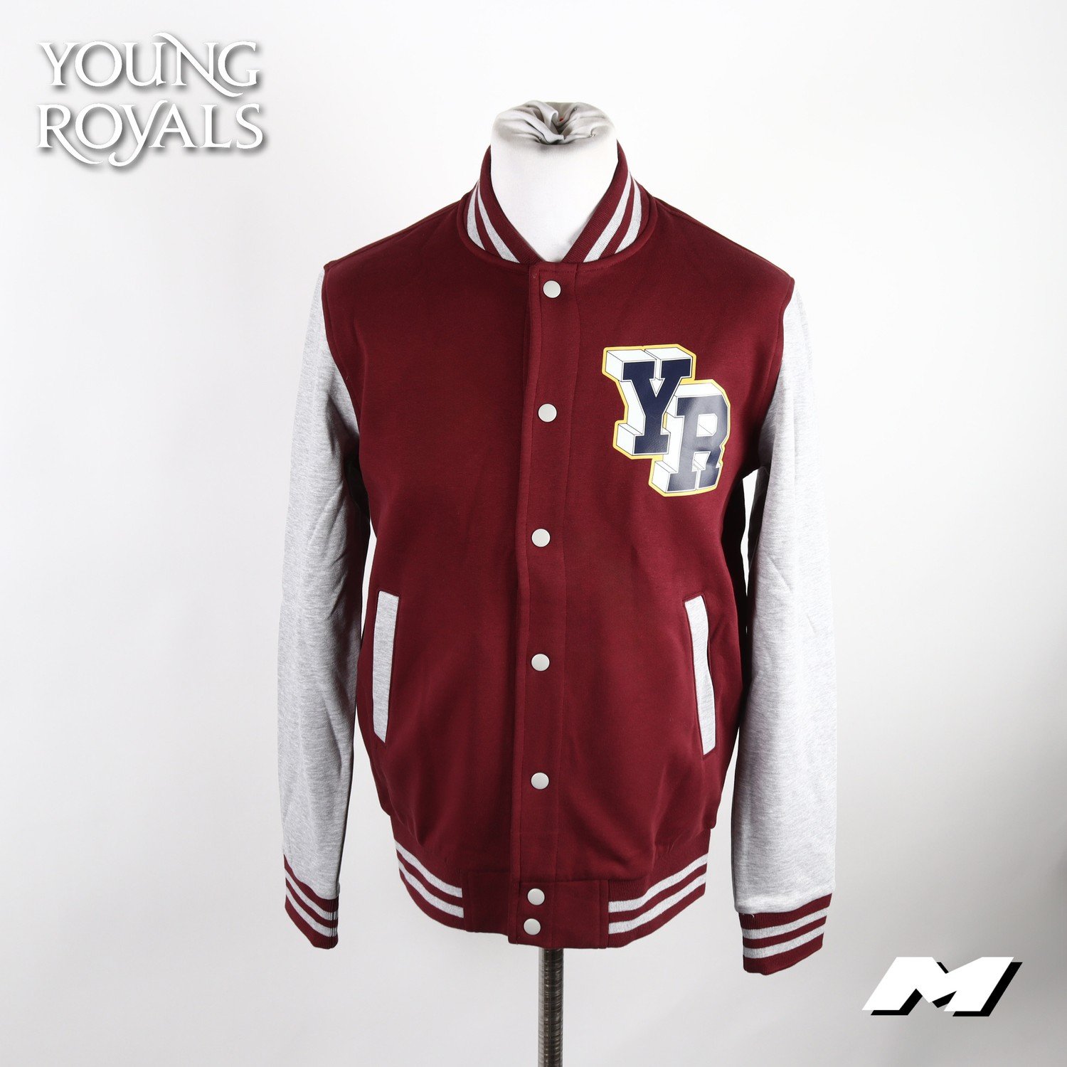 Mjuk baseballjacka, Young Royals, stl M