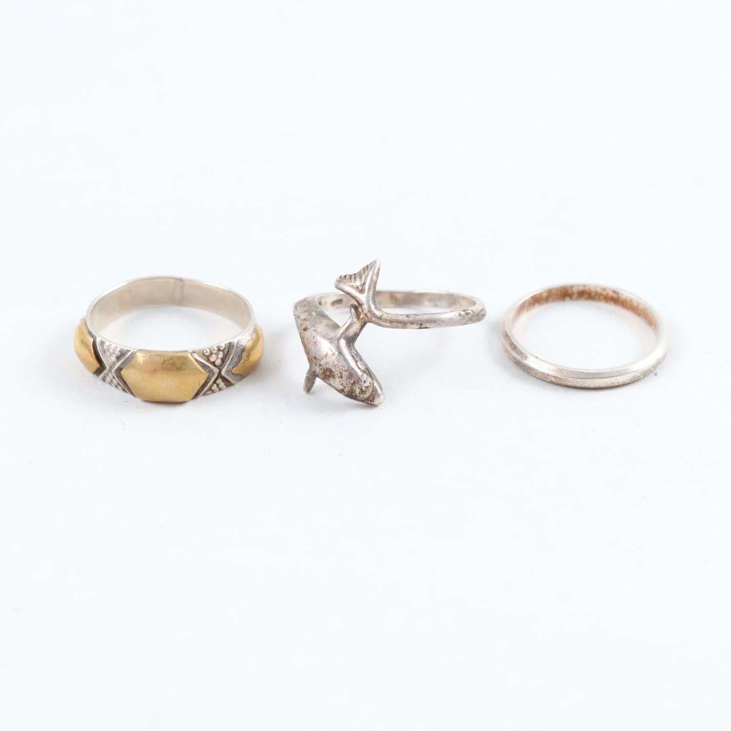 Ringar, Silver, Vikt: 6,6g