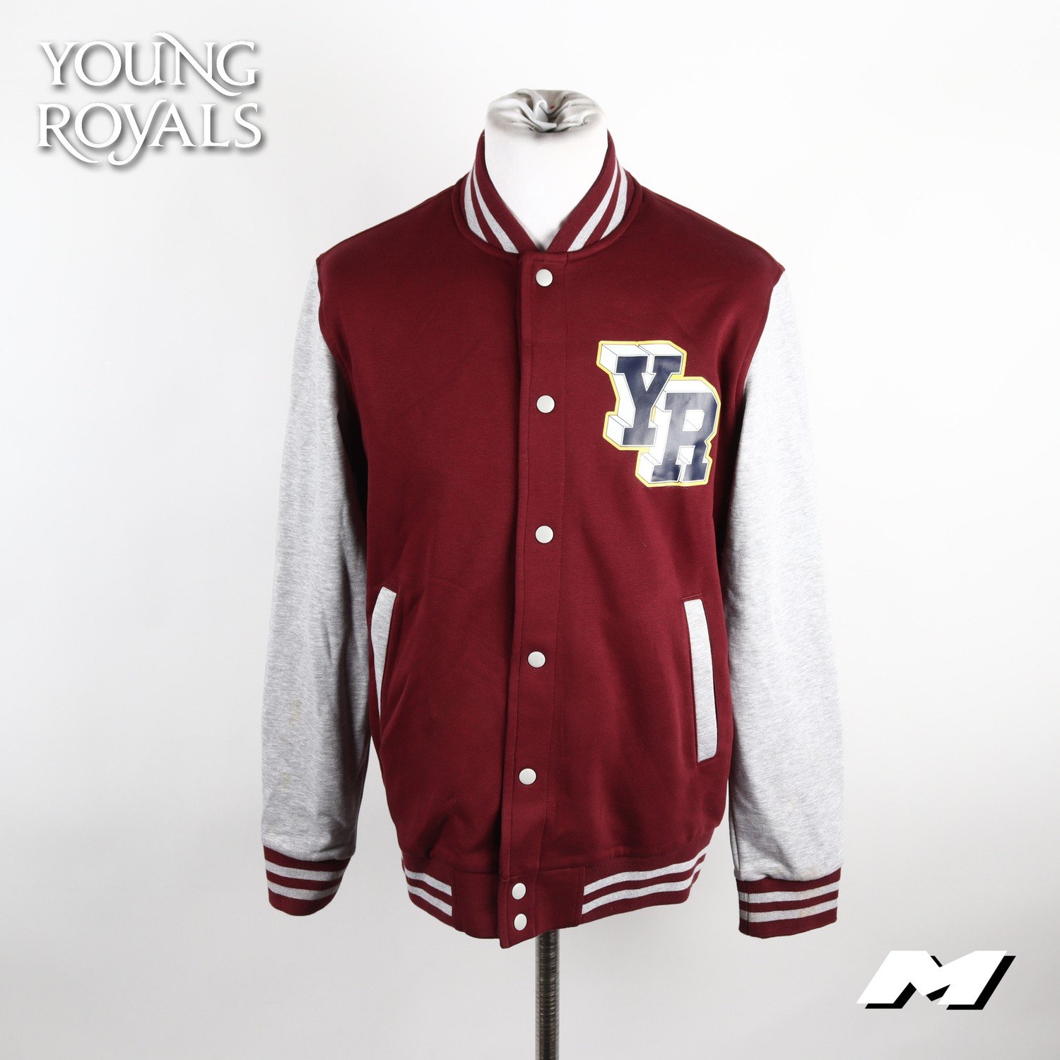 Mjuk baseballjacka, Young Royals, stl L