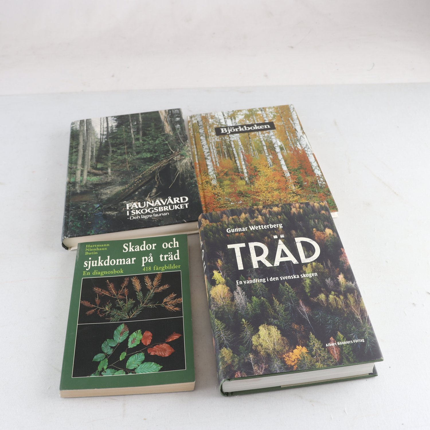Skog och skogsbruk, bokpaket med 4 volymer