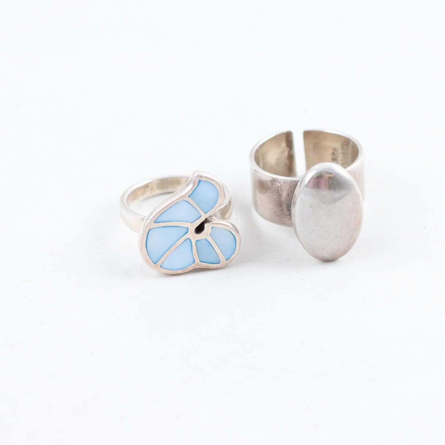 Ringar, Silver, Vikt: 12,1g