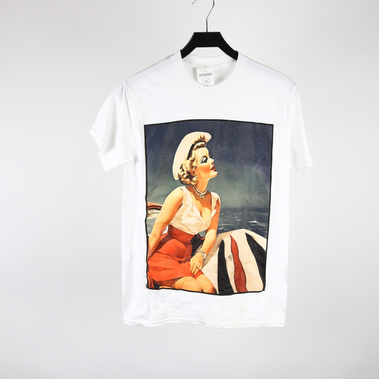 T-shirt, Revenite, vit, stl. S