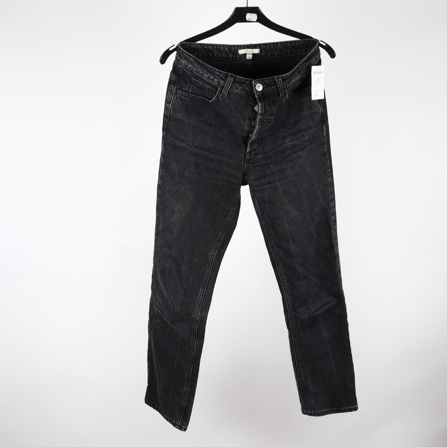 Jeans, Dagmar, svart, stl. w26 L32