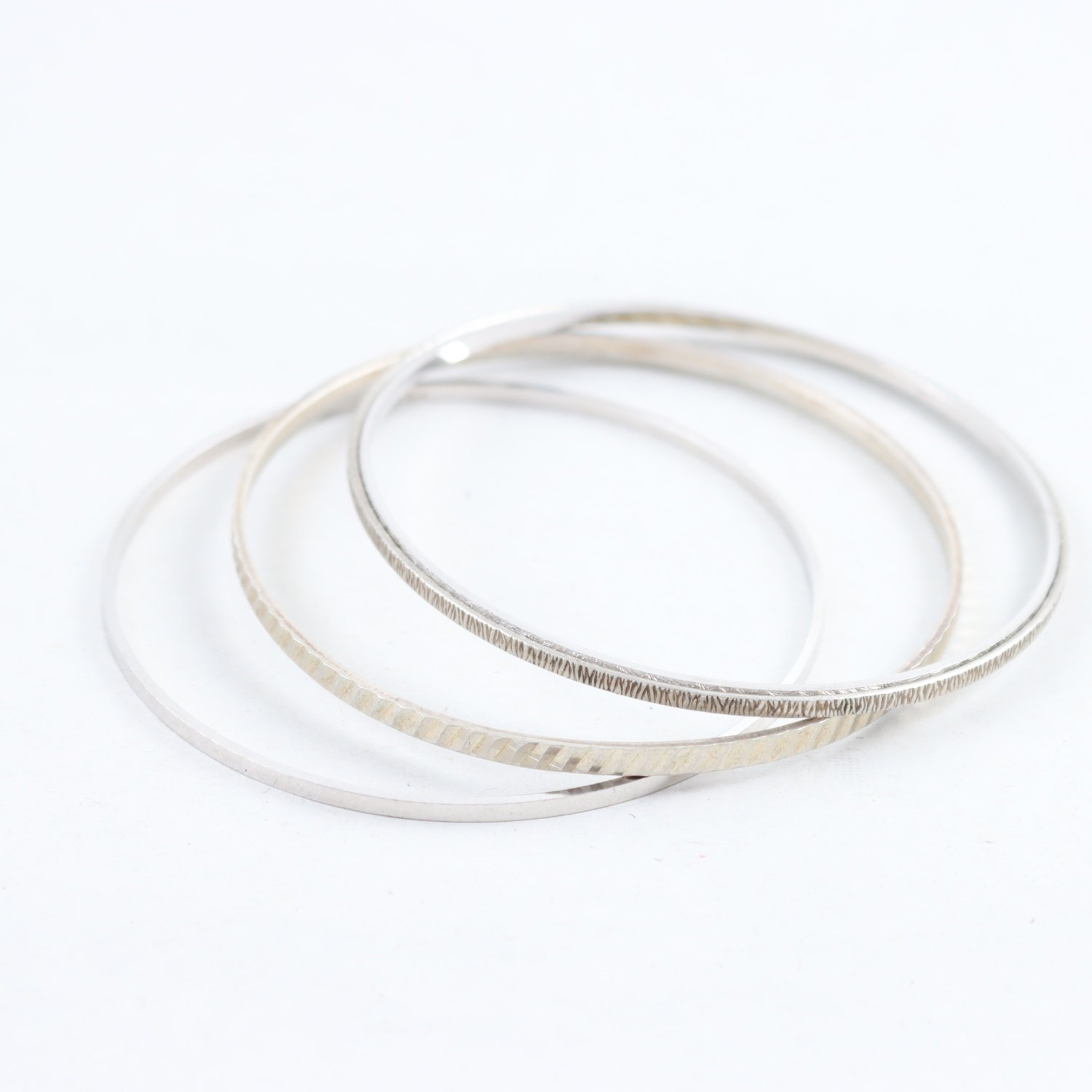 Armringar, Silver, Vikt: 20,3g