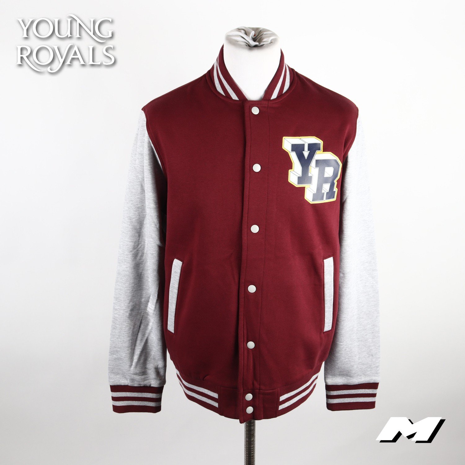 Mjuk baseballjacka, Young Royals, stl L