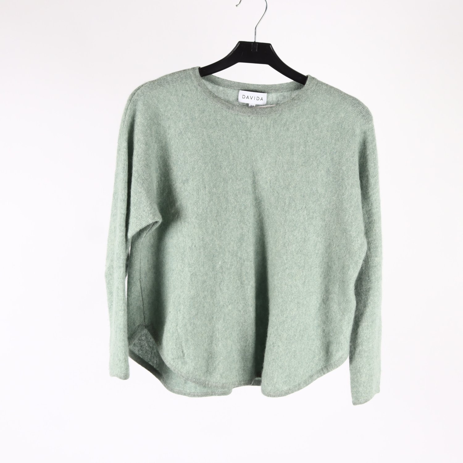 Tröja, Davida, pistagegrön, cashmere, stl. XS