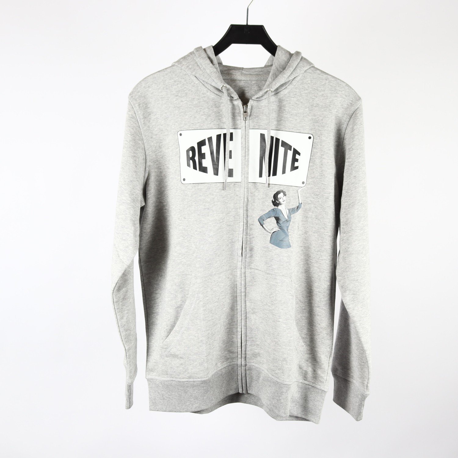 Hoodie, Revenite, grå, stl. MM