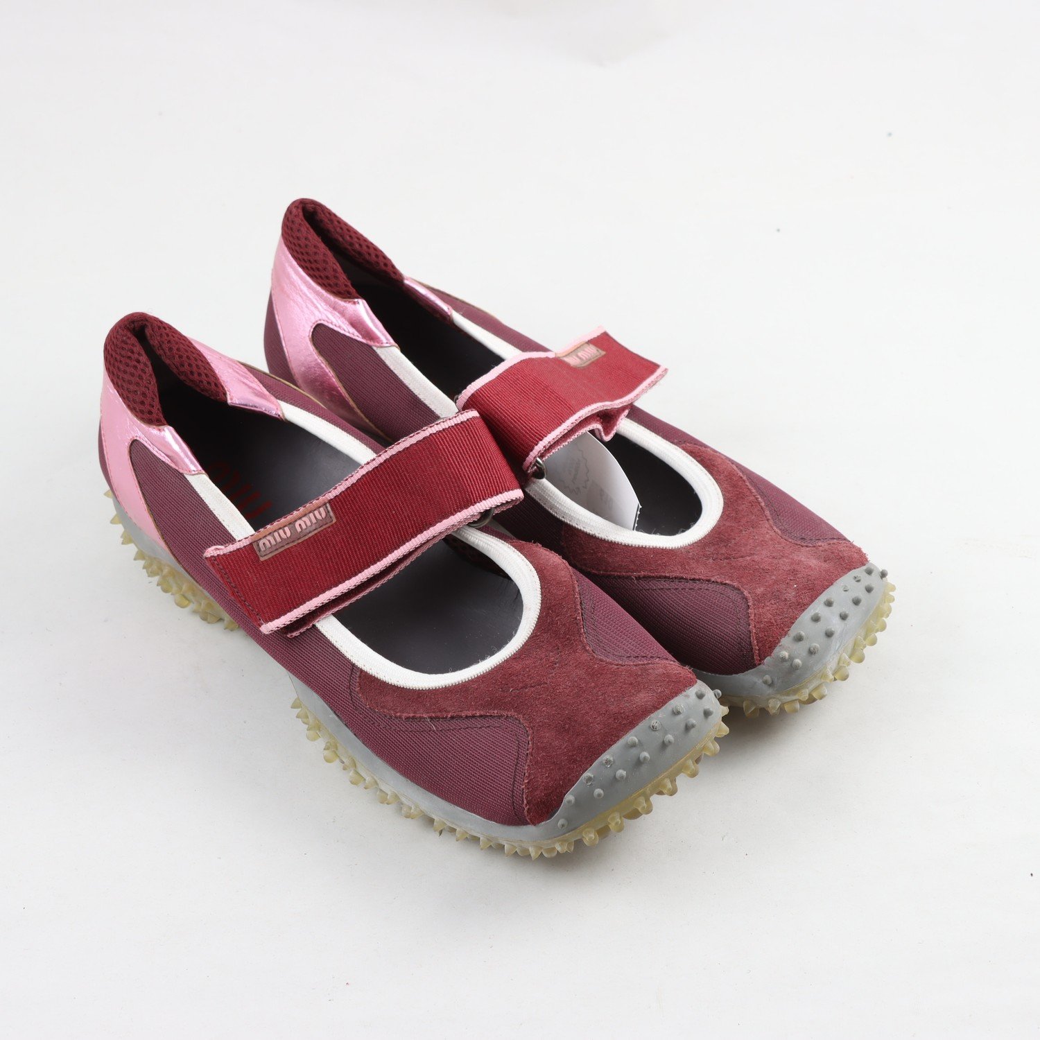Sandaler, Miu Miu, vinröd, stl. 39
