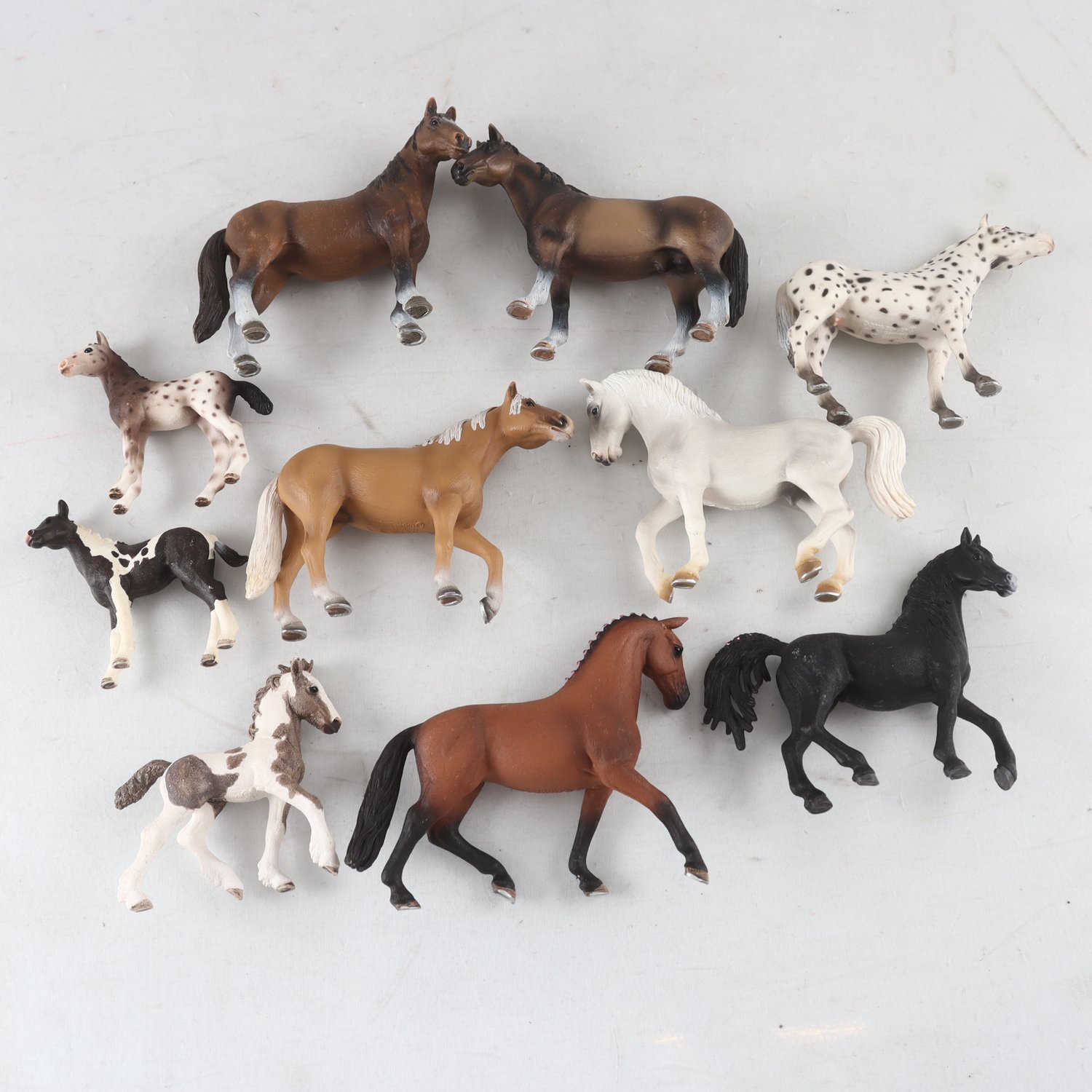 Hästar, Schleich, 10 st.
