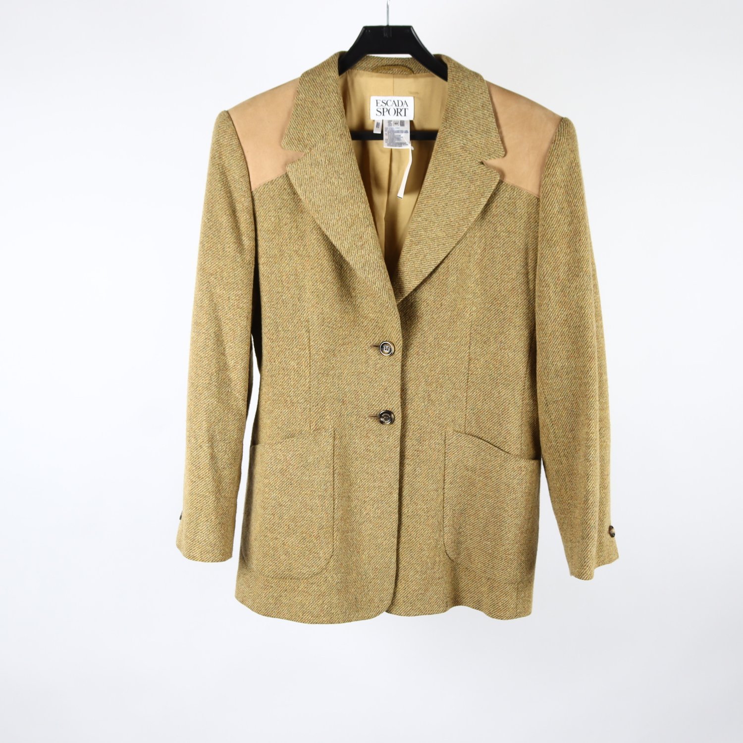 Kavaj, Escada Sport, beige melerad, stl. 42