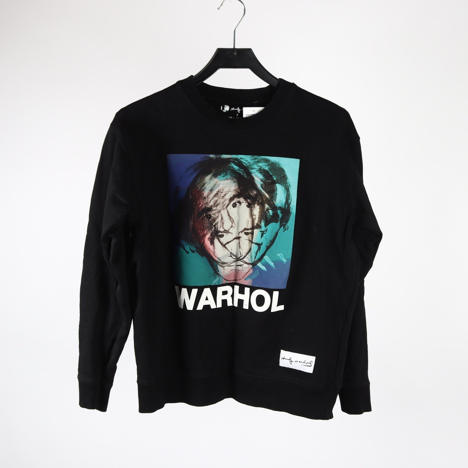 Tröja, Zara, Andy Warhol, svart, stl. M