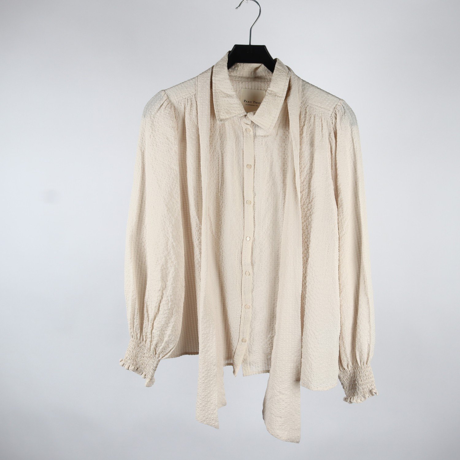 Blus, Part Two, beige, bäckibölja, stl. 42