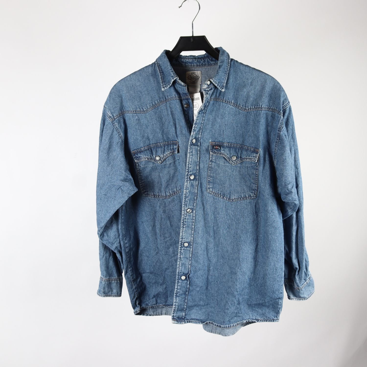 Jeansskjorta, Lee Cooper, blå, stl. ca. M/L