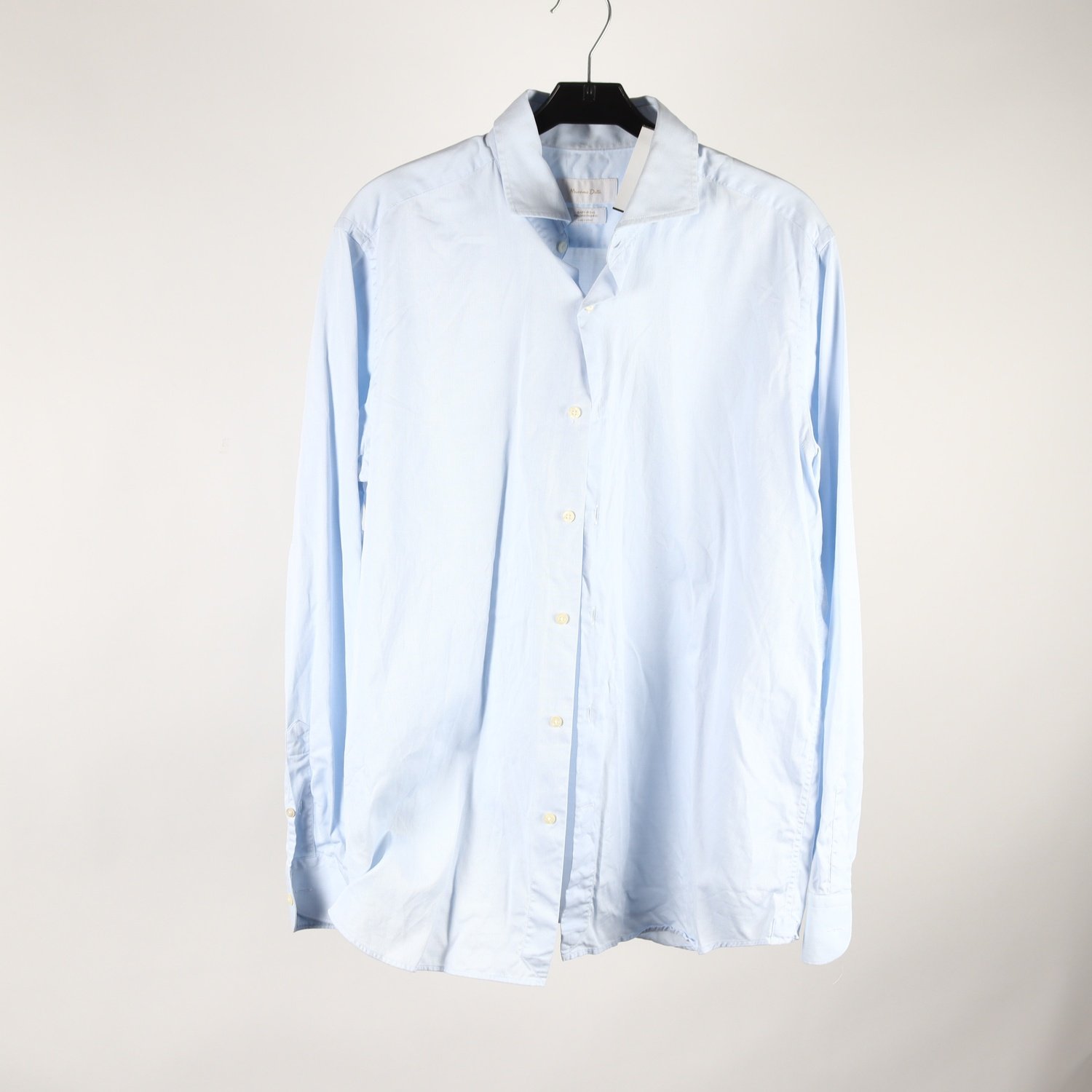 Skjorta, Massimo Dutti, ljusblå ,stl. 42