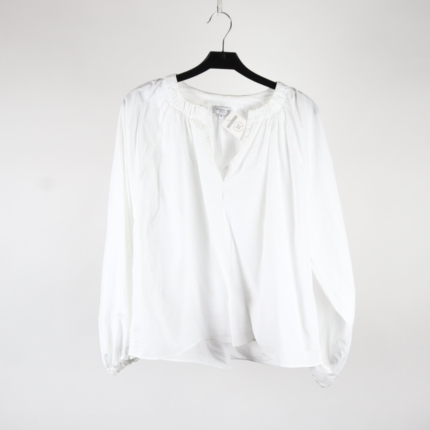 Blus, Stockh LM, vit, stl. M