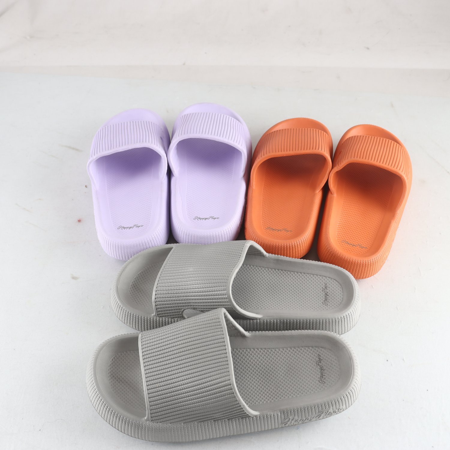 3-pack tofflor, Happy Flops, stl. 38-39