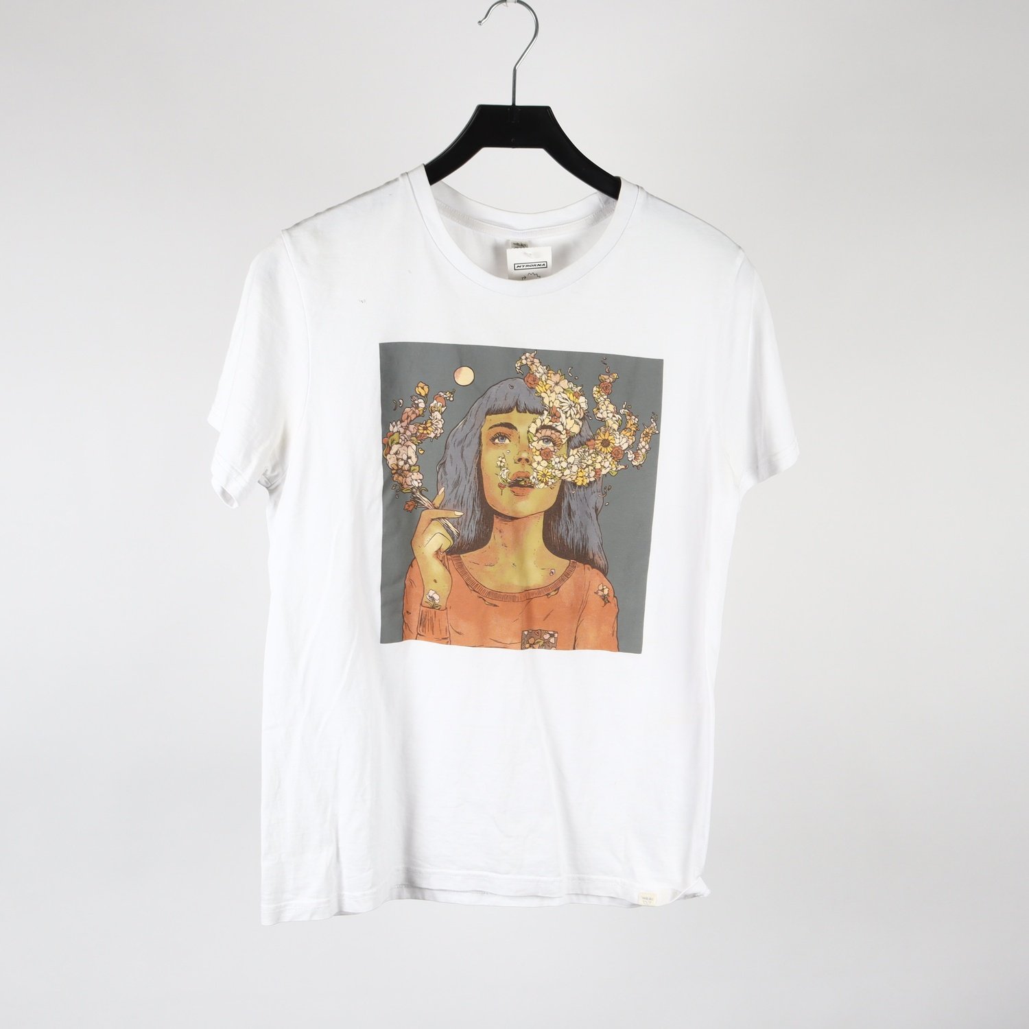 T-shirt, Wituka, vit, stl. S