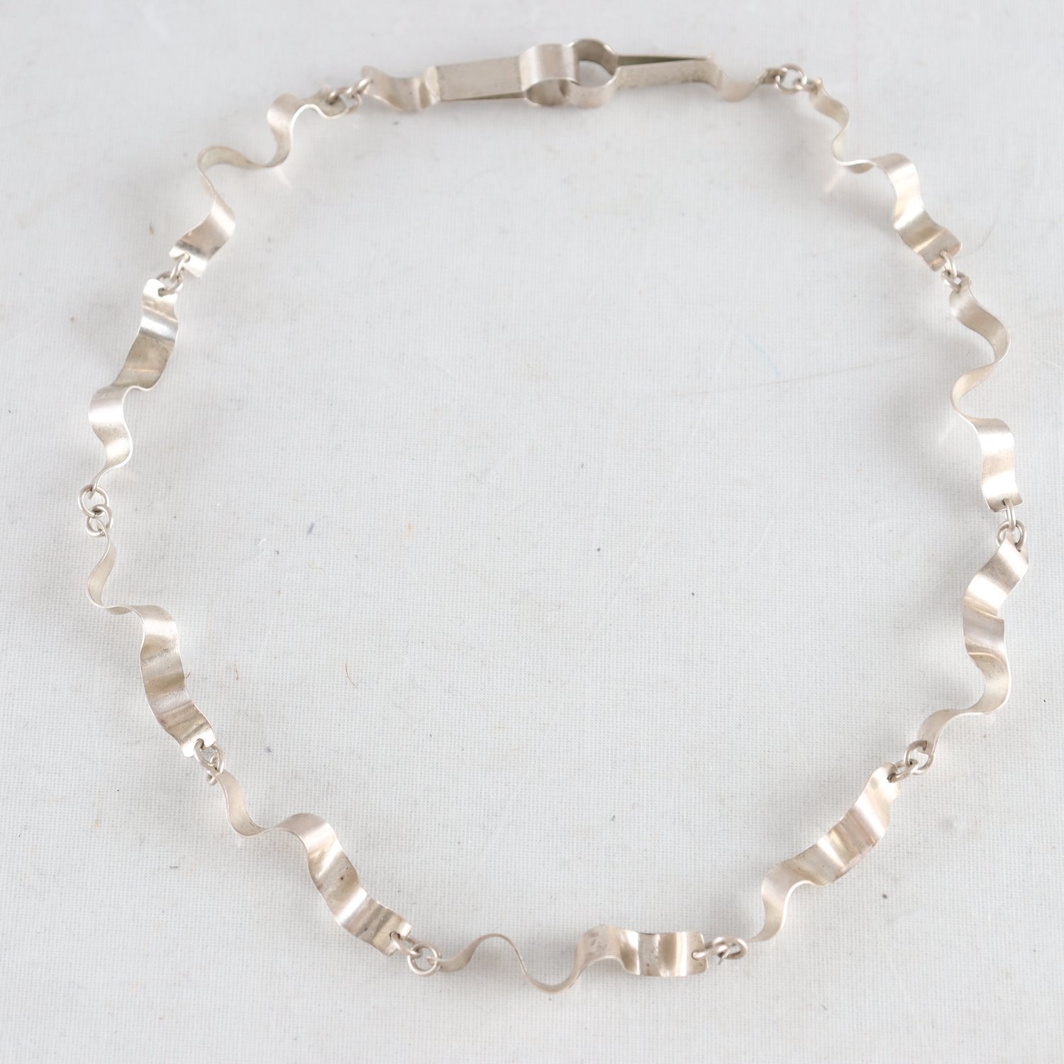 Halsband, silver, Malte Ström, vikt: 16,2g