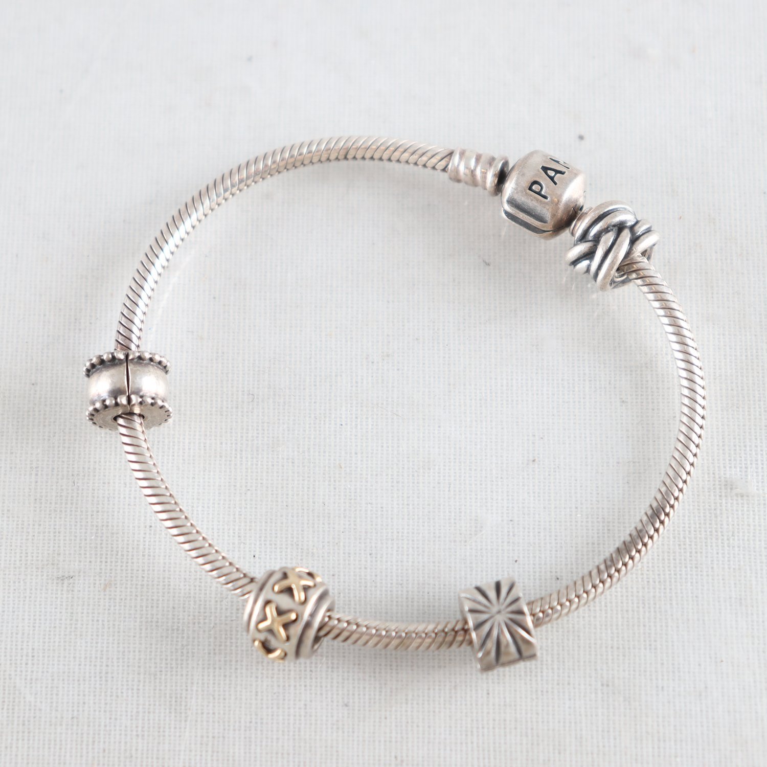 Armband, Pandora, silver, vikt: 25,4g