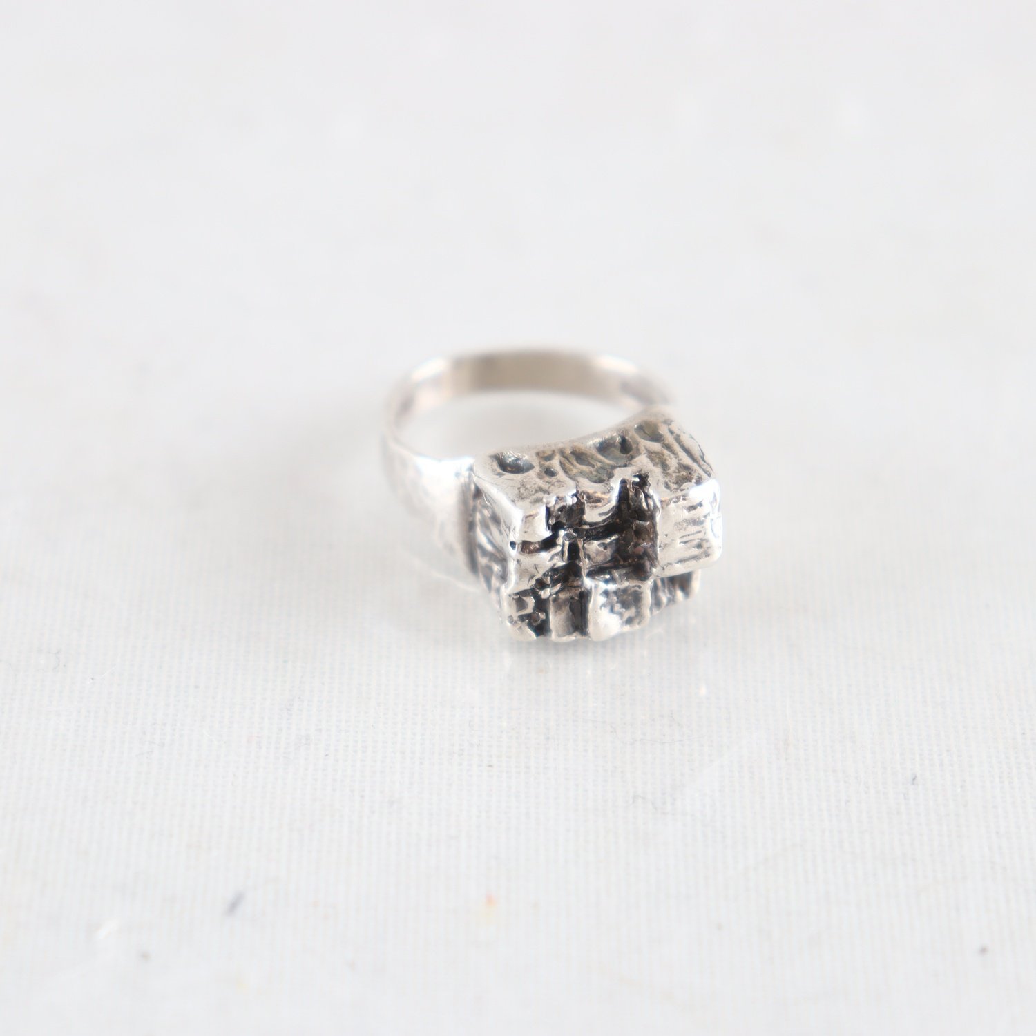 Ring, silver, Stigbert Engelbert, 70-tal, vikt: 8,2g