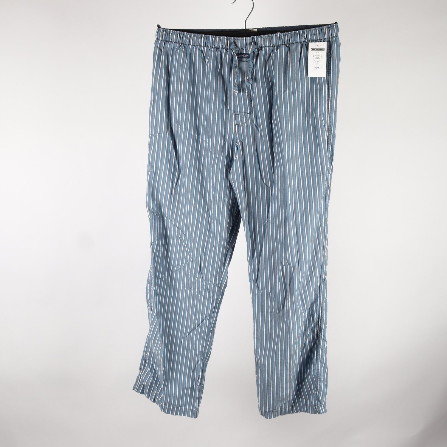Sovplagg, Calvin Klein, blå, randig, stl. M