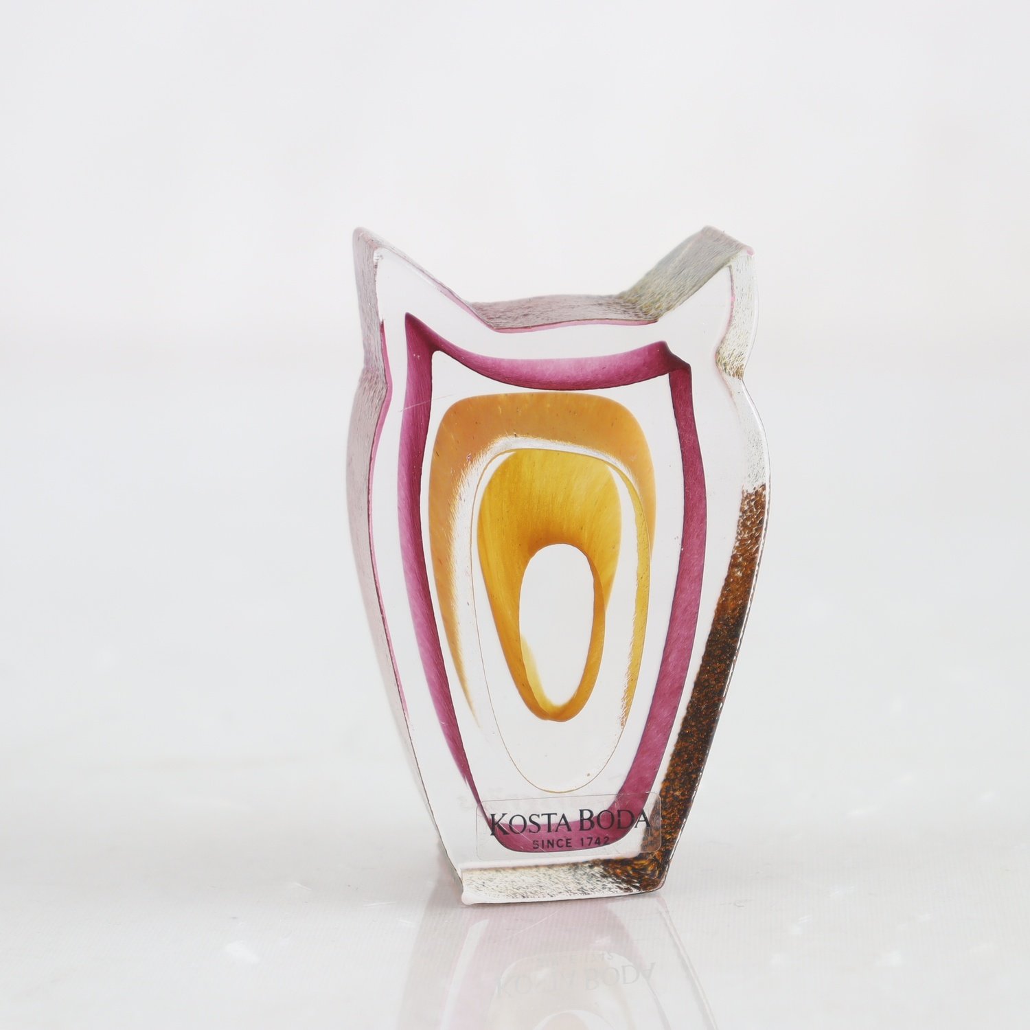 Glasskulptur, miniatyr, Bertil Vallien, Kosta Boda