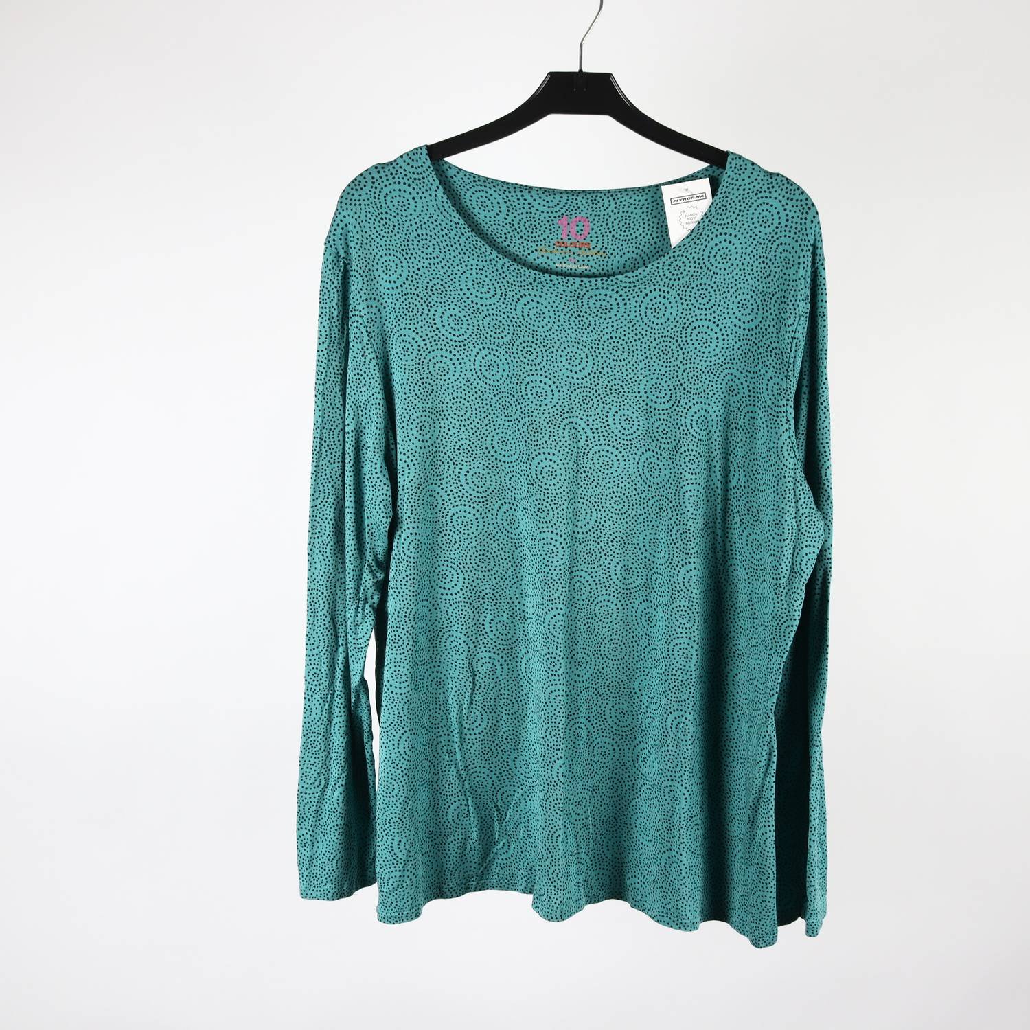 Tröja, Gudrun Sjödén, turkos, stl. XL