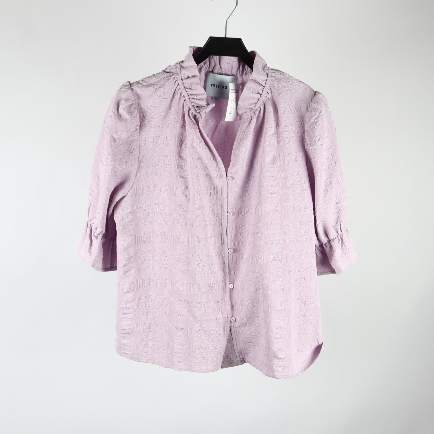 Blus, MInus, lila, stl. 40